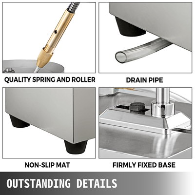 VEVOR Gem Faceting Machine 6inch Jewelry Polisher Rock Polisher Gem cutting Machine Lapidary Grinder Polisher Machine Lapidary Equipment with Water Pump Mechanical Handle for Gem Jade Stone Jewelry