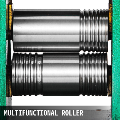 Μηχάνημα έλασης VEVOR Combination Rolling Mill Jewellery 85mm Roller Width Flat Rolling Manual Jewelry Press Εργαλείο ταμπλέτας Jewelry DIY Tools (120x55mm)