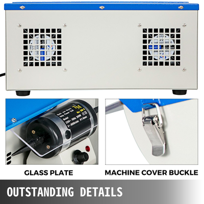 Μηχάνημα στίλβωσης κοσμημάτων VEVOR Μηχάνημα γυαλίσματος κοσμήματος Πάγκος Εργαλείο στίλβωσης κοσμημάτων Συλλέκτης σκόνης Τραπέζι λείανσης κοσμήματος Μηχάνημα στίλβωσης με ελαφριά στίλβωση