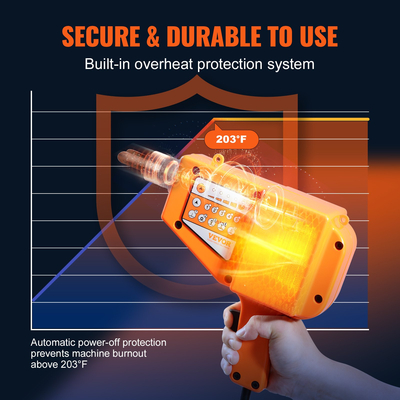 VEVOR Stud Welder Dent Repair Kit 800W Spot Welder Stud με 5 λειτουργίες συγκόλλησης