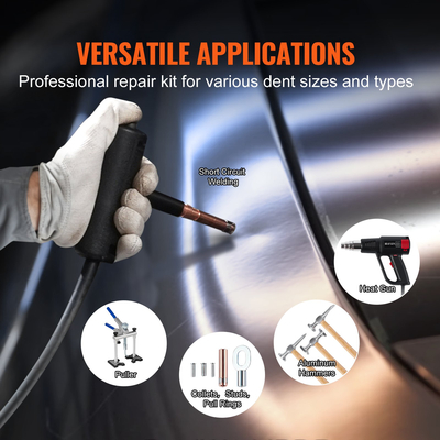 VEVOR Spot Welder Dent Puller 300W Stud Welder Den Repair για αμάξωμα αυτοκινήτου αλουμινίου