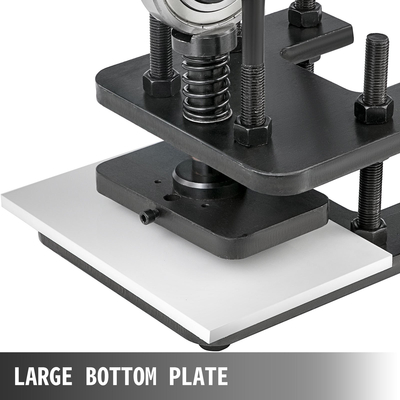 Δερμάτινη μηχανή κοπής VEVOR 180x120mm Χειροκίνητη μηχανή κοπής βαρέως τύπου δερμάτινη ανάγλυφη μηχανή Χειροπρεσάρισμα καλουπιού καλουπιού Δερμάτινη μήτρα κοπής δερμάτινη μηχανή κοπής χειροτεχνίας για διάφορα υλικά