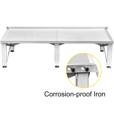 Βάθρο πλυντηρίου VEVOR 48,8 x 21,6 ίντσες πλάτος Universal βάθρο πλυντηρίου 11,8 ιντσών Ύψος πλυντήριο ρούχων Universal με ρυθμιζόμενο ύψος πόδια για πλυντήρια ρούχων, στεγνωτήρια, καταψύκτες ή ψυγείο