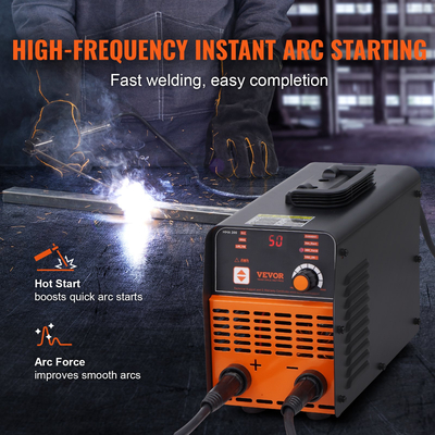 VEVOR ARC Stick Welder 220V 200A 2in1 Lift TIG Welding Machine Hot Start