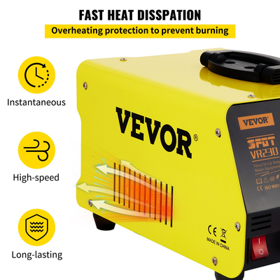 VEVOR Stud Welder Dent Repair Kit, 3 KW 220 V Spot Welder Dent Puller με 2 πιστόλια συγκόλλησης, 7 Modes Spot Welding Machine για επισκευή βαθουλωμάτων αμαξώματος αυτοκινήτου, με λειτουργία ρύθμισης χρόνου