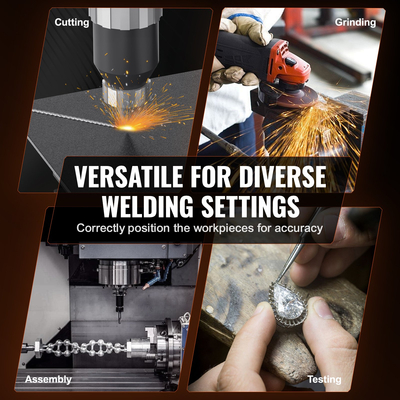 VEVOR 30KG Περιστροφικός Πίνακας Συγκόλλησης 0-90° Positioning Positioning Turntable 1-12RPM