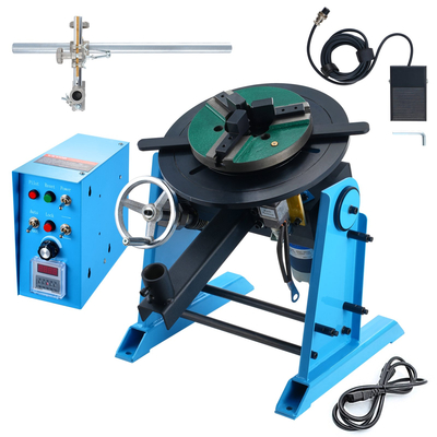 VEVOR 30KG Περιστροφικός Πίνακας Συγκόλλησης 0-90° Positioning Positioning Turntable 1-12RPM