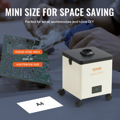 VEVOR 100W Solder Fume Smoke Extractor 3-Stage Filters 240 m³/h Ισχυρή αναρρόφηση