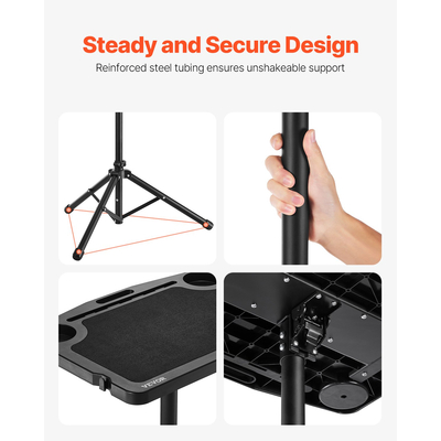 Γραφείο γυμναστικής VEVOR Stationary Cycling Bike Trainer με υποστήριξη τριγώνου