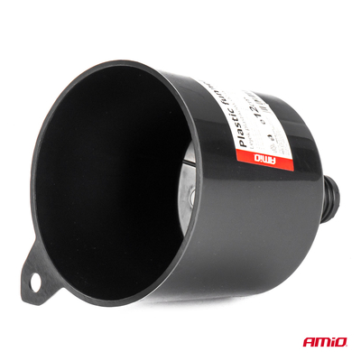 ΧΩΝΙ ΚΑΥΣΙΜΟΥ ΧΩΡΙΣ ΣΤΟΜΙΟ ΠΛΑΣΤΙΚΟ ΜΑΥΡΟ AMIO - 1 ΤΕΜ.