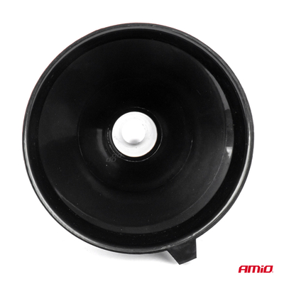 ΧΩΝΙ ΚΑΥΣΙΜΟΥ ΠΛΑΣΤΙΚΟ ΜΑΥΡΟ ΔΙΑΜΕΤΡΟΥ 195mm AMIO - 1 ΤΕΜ.