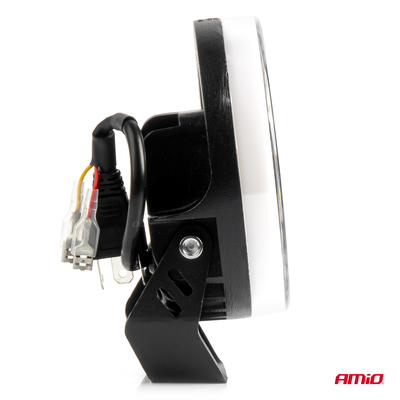ΠΡΟΒΟΛΕΑΣ ΕΡΓΑΣΙΑΣ ΣΤΡΟΓΓΥΛΟΣ LED 45W 9-36V 8.000lm 6.500K AWL58 AMIO - 1 ΤΕΜ.