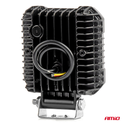 ΠΡΟΒΟΛΕΑΣ ΕΡΓΑΣΙΑΣ ΤΕΤΡΑΓΩΝΟΣ LED 54W 9-36V 10.000lm 6.500K 110x110x38mm AWL68 AMIO - 1 ΤΕΜ.