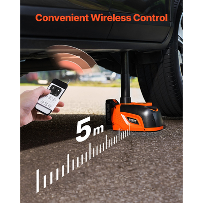 VEVOR Electric Car Jack 5 Tons /11000 lbs Φορητό κιτ Jack με τηλεχειριστήριο