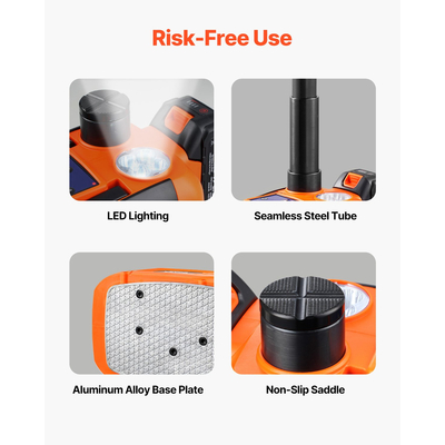 VEVOR Electric Car Jack 5 Tons /11000 lbs Φορητό κιτ Jack με τηλεχειριστήριο