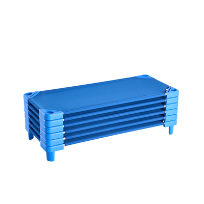 VEVOR Στοιβαζόμενη παιδική κούνια 52&quot; x 23&quot; βρεφικές κούνιες ημερήσιας φροντίδας για παιδιά μπλε (συσκευασία των 6)