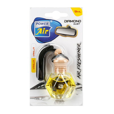 ΑΡΩΜΑΤΙΚΟ ΑΥΤΟΚΙΝΗΤΟΥ DIAMOND DUST ΚΡΕΜΑΣΤΟ ΜΕ ΑΡΩΜΑ VANILLA  ΣΕ ΣΧΗΜΑ ΔΙΑΜΑΝΤΙΟΥ LAMPA - 10 ΤΕΜ.