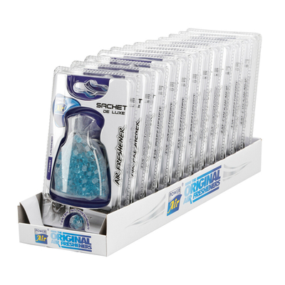 ΑΡΩΜΑΤΙΚΟ ΑΥΤΟΚΙΝΗΤΟΥ SACHET DE LUXE ΣΕ ΠΟΥΓΚΙ ΚΡΕΜΑΣΤΟ ΜΕ ΑΡΩΜΑ FRESH LEVANDER  LAMPA - 12 ΤΕΜ.