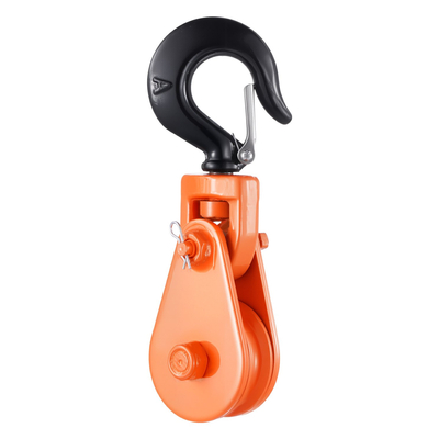 VEVOR 2 Ton Snatch Block με περιστρεφόμενο άγκιστρο 74 mm Ανύψωση τροχαλίας τροχαλίας