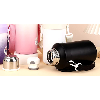 Φορητό παγούρι-θερμός με χειρολαβή - 1000ml - 123743 - Purple