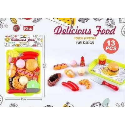 Παιδικό σετ Fast Food - K-614 - 730141