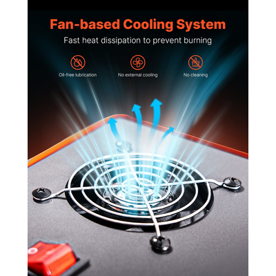 VEVOR PCP Air Compressor 4500PSI PCP Airgun Compressor με ενσωματωμένο μετατροπέα