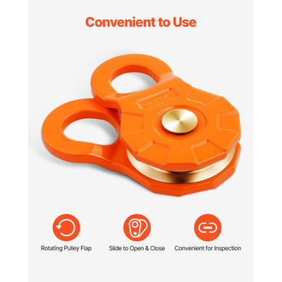 VEVOR 30 Ton Snatch Block Pulley Snatch 66.000 lbs Χωρητικότητα Off Road Recovery