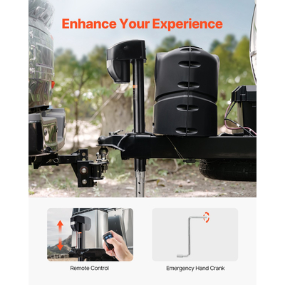 VEVOR Electric Trailer Jack 5000 lbs Power Tongue Jack for RV Trailer &amp; Camper