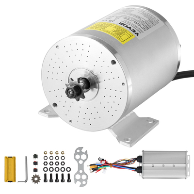 VEVOR 72V 3000W Ηλεκτρικό κιτ κινητήρα DC χωρίς ψήκτρες με αναβαθμισμένο ελεγκτή ταχύτητας