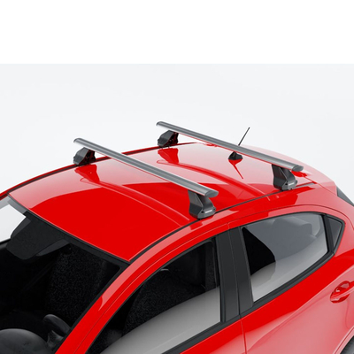 ΜΠΑΡΕΣ ΟΡΟΦΗΣ ΑΛΟΥΜΙΝΙΟΥ OMEGA PLUS MEDIUM 112 cm ΜΕ ΚΑΠΑΚΙΑ ΣΕ ΑΣΗΜΙ ΧΡΩΜΑ ΓΙΑ ΑΠΛΗ ΟΡΟΦΗ MENABO - 2 ΤΕΜ.