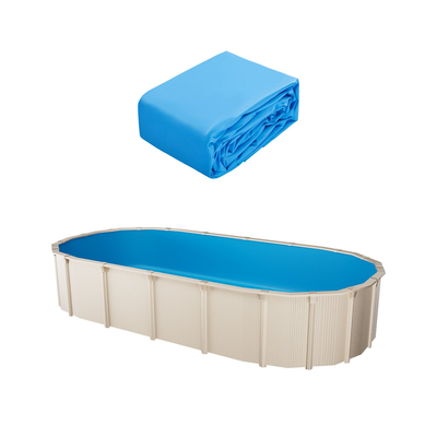 VEVOR Oval Liner Pool 16,4x9,8ft Unibead Style Pool Liner 47in Ύψος τοίχου