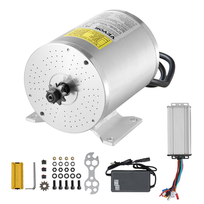 VEVOR 1800W 48VE Ηλεκτρικό κιτ κινητήρα DC χωρίς ψήκτρες με αναβαθμισμένο ελεγκτή ταχύτητας