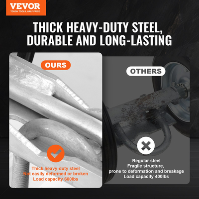 VEVOR Sliding Gate Kit 6&quot; Συρόμενοι κύλινδροι για Connect Tracks Max.600LBS