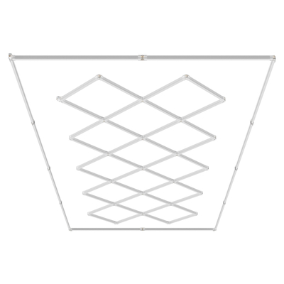VEVOR τετράγωνα LED φώτα γκαράζ 88000LM 14 πλέγματα Φωτεινό φωτιστικό καταστήματος με λεπτομέρειες αυτοκινήτου