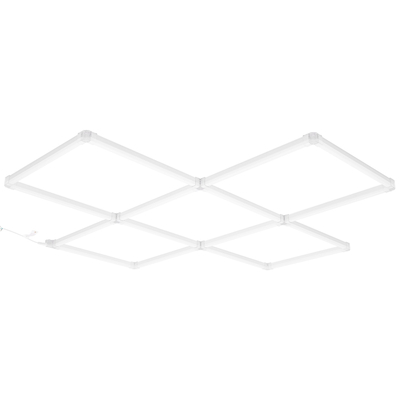 VEVOR Τετράγωνα LED φώτα γκαράζ 22000LM 5 πλέγματα Φωτεινό φωτιστικό καταστήματος με λεπτομέρειες αυτοκινήτου