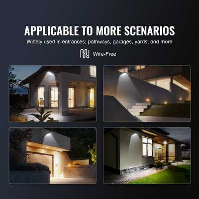 VEVOR 400W Solar Light Street, 800LM, LED Solar Flood Lights Outdoor with Infrared Remote Control, IP66 Αδιάβροχη Ασφάλεια Solar Motion Light Sensor for Garden Yard Home Path Γκαράζ Χώρος στάθμευσης
