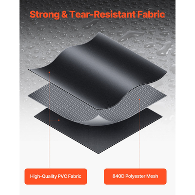 Τσάντα μεταφοράς φορτίου VEVOR Car Rooftop Cargo 20 κυβικά πόδια 840D PVC τσάντα αποσκευών οροφής αυτοκινήτου