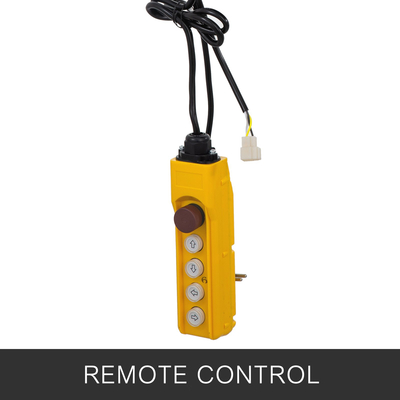 Υποστήριξη ανυψωτικών 1100mm και Ανθεκτικό Τηλεχειριστήριο ανύψωσης στολής ηλεκτρικού ανυψωτικού