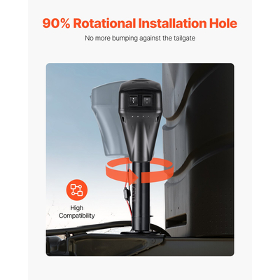 VEVOR Electric Trailer Jack 5000 lbs Power Tongue Jack for RV Trailer &amp; Camper