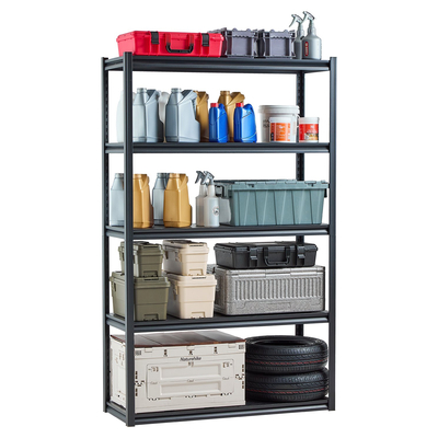 Ράφια αποθήκευσης VEVOR 18&quot; D x 48&quot; Π x 78&quot; Υ 5 επιπέδων Ράφια αποθήκευσης γκαράζ