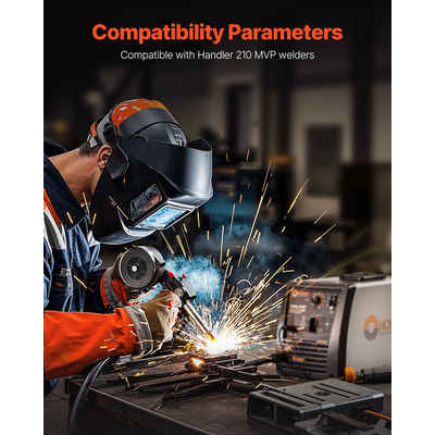 Πιστόλι καρούλι VEVOR 100Amp με καλώδιο 10FT για σύρματα συγκόλλησης 0,023&quot; 0,030&quot; 0,035