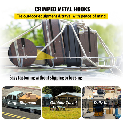 VEVOR Rubber Bungee Κορδόνια, 11 Pack 9&quot;, 21 Pack 15&quot;, 21 Pack 21&quot;, Ιμάντες δεσίματος από φυσικό καουτσούκ με γάντζους, βαρέως τύπου διάφορα μεγέθη εξωτερικού χώρου από μουσαμάδες για στερέωση ρυμουλκούμενων σε επίπεδο κρεβάτι, καμβάδες, φορτίο