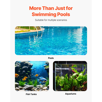 VEVOR Μπάλες φίλτρου πισίνας για αντλία φίλτρου άμμου 1,5 λίβρες επαναχρησιμοποιούμενες για πισίνα