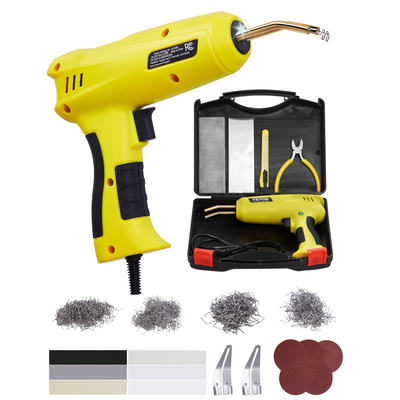 Plastic Welder 220W Plastic Welder Gun Kit με 800 συνδετήρες &amp; 56 ράβδους