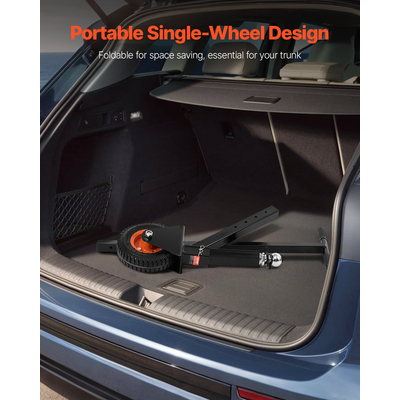 Ρυθμιζόμενο τρέιλερ 300 λίβρες Dolly 16,5 και 22 σε ύψος 1-7/8 και 2 σε μπάλες