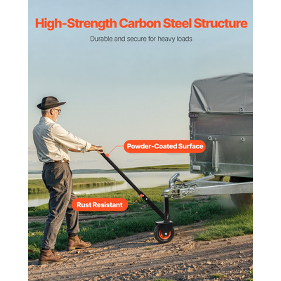 Ρυθμιζόμενο τρέιλερ 300 λίβρες Dolly 16,5 και 22 σε ύψος 1-7/8 και 2 σε μπάλες