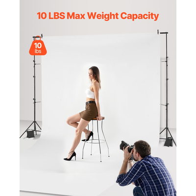 VEVOR Backdrop Stand Background Stand Kit 10 x 10 ft για Party &amp; Photo Studio
