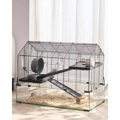VEVOR Wire Hamster Cage Habitat 29,5 in Rodent Gerbil Small Animal House
