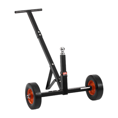 Trailer 600lbs Dolly 16,5 and 22 in Adjustable Height 1-7/8 in Ball Solid Tires