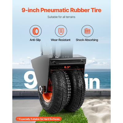 Trailer Dolly 1000lbs Weight Capacity Trailer Mover Dolly 2 and 2-5/16 in Balls